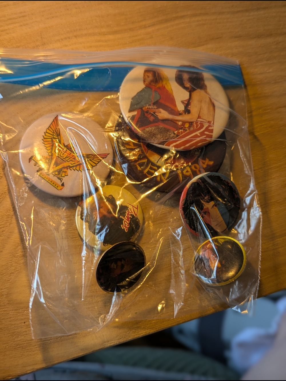 Rock Band Collectible Button Pin Set - Multicolor
